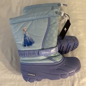 Brand New Girls SOREL ‘Frozen’ Snow boots ❄️